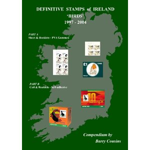 Book 7. Definitive Stamps of Ireland “Birds” 1997-2004