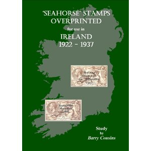 Book 8. Seahorse Stamps Overprinted for use in Ireland 1922-1937