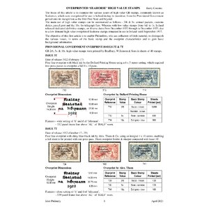 Seahorse articles by Barry Cousins