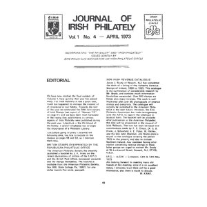 1972 Vol 22 No.4 Joint issue EPA & IPC  Vol.1