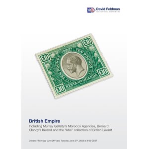 2023 June 26th British Empire Auction incl Barney Clancy- David Feldman